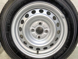 ブリヂストン V600 155/80R14 88/86N LT /トヨタ純正 AL 5.0J+ 100-4穴 4本