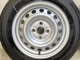 ブリヂストン V600 155/80R14 88/86N LT /トヨタ純正 AL 5.0J+ 100-4穴 4本