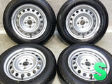 ブリヂストン V600 155/80R14 88/86N LT /トヨタ純正 AL 5.0J+ 100-4穴 4本