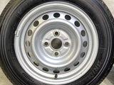 ブリヂストン V600 155/80R14 88/86N LT /トヨタ純正 AL 5.0J+ 100-4穴 4本