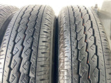 ブリヂストン V600 155/80R14 88/86N LT /トヨタ純正 AL 5.0J+ 100-4穴 4本