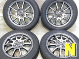 ブリヂストン NEWNO 155/65R14  /　 SCHNEDER 4.5J+43 100-4穴 4本