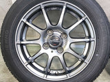 ブリヂストン NEWNO 155/65R14  /　 SCHNEDER 4.5J+43 100-4穴 4本