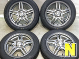 ブリヂストン NEWNO 155/65R14  /　 WAREN 4.5J+43 100-4穴 4本