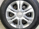 ダンロップ エナセーブ EC204 185/70R14  /日産純正  5.5J+ 100-4穴 4本