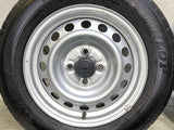 ダンロップ エナセーブ VAN01 155/80R14 88/86LT /トヨタ純正 AL 5.0J+ 100-4穴 4本