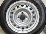 ダンロップ エナセーブ VAN01 155/80R14 88/86LT /トヨタ純正 AL 5.0J+ 100-4穴 4本