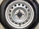 ダンロップ エナセーブ VAN01 155/80R14 88/86LT /トヨタ純正 AL 5.0J+ 100-4穴 4本