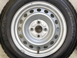ダンロップ エナセーブ VAN01 155/80R14 88/86N LT /トヨタ純正 AL 5.0J+ 100-4穴 4本
