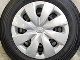 ブリヂストン V600 155/80R14 88/86N LT /トヨタ純正 AL 5.0J+ 100-4穴 4本