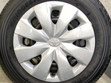 ブリヂストン V600 155/80R14 88/86N LT /トヨタ純正 AL 5.0J+ 100-4穴 4本