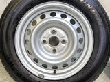 ダンロップ エナセーブ VAN01 155/80R14 88/86N LT /トヨタ純正 AL 5.0J+ 100-4穴 4本