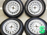 ヨコハマ ブルーアース Van RY55 155/80R14 88/86N LT /トヨタ純正 AL 5.0J+ 100-4穴 4本