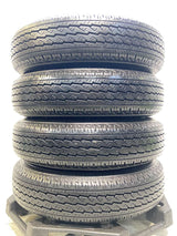 ブリヂストン V600 155/80R14 88/86N LT /トヨタ純正 AL 5.0J+ 100-4穴 4本