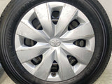 ブリヂストン V600 155/80R14 88/86N LT /トヨタ純正 AL 5.0J+ 100-4穴 4本