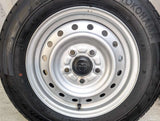 ヨコハマ ブルーアース バン RY55 165/80R14 97/95N LT /トヨタ純正  5.0J+ 114.3-5穴 4本