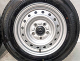 ヨコハマ ブルーアース バン RY55 165/80R14 97/95N LT /トヨタ純正  5.0J+ 114.3-5穴 4本