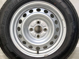 ヨコハマ ブルーアースVAN RY55 155/80R14 88/86N LT /トヨタ純正 AL 5.0J+ 100-4穴 4本