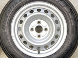 ヨコハマ ブルーアースVAN RY55 155/80R14 88/86N LT /トヨタ純正 AL 5.0J+ 100-4穴 4本