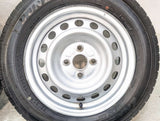 ダンロップ エナセーブ VAN01 155/80R14 88/86 /トヨタ純正 AL 5.0J+ 100-4穴 4本