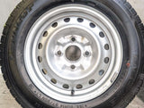 ダンロップ エナセーブ VAN01 165/80R14 97/95LT /日産純正  5.0J+ 114.3-4穴 4本