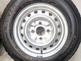 ダンロップ エナセーブ VAN01 165/80R14 97/95LT /日産純正  5.0J+ 114.3-4穴 4本