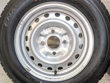 ダンロップ エナセーブ VAN01 165/80R14 97/95N LT /日産純正  5.0J+ 114.3-4穴 4本