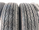 ブリヂストン V600 185/80R14 102/100 /マツダ純正  5.0J+ 114.3-5穴 4本