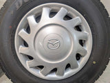 ダンロップ エナセーブ VAN01 185/80R14 102/100 /マツダ純正  5.0J+ 114.3-5穴 4本