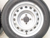 ブリヂストン V600 155/80R14 88/86N LT /トヨタ純正 AL 5.0J+ 100-4穴 4本