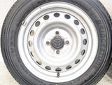 ブリヂストン V600 155/80R14 88/86N LT /トヨタ純正 AL 5.0J+ 100-4穴 4本