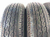 ブリヂストン V600 155/80R14 88/86N LT /トヨタ純正 AL 5.0J+ 100-4穴 4本
