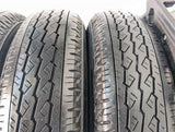 ブリヂストン V600 155/80R14 88/86N LT /トヨタ純正 AL 5.0J+ 100-4穴 4本