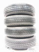 ブリヂストン V600 155/80R14 88/86LT /トヨタ純正 AL 5.0J+ 100-4穴 4本