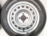 ブリヂストン V600 155/80R14 88/86LT /トヨタ純正 AL 5.0J+ 100-4穴 4本