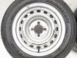 ブリヂストン V600 155/80R14 88/86LT /トヨタ純正 AL 5.0J+ 100-4穴 4本