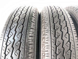 ブリヂストン V600 155/80R14 88/86LT /トヨタ純正 AL 5.0J+ 100-4穴 4本