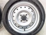 ブリヂストン NEWNO 155/65R14  /スズキ純正  4.5J+ 100-4穴 4本