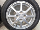 ヨコハマ S306 155/65R14  /ダイハツ純正  4.5J+45 100-4穴 4本