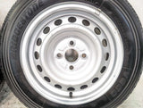 ブリヂストン V600 155/80R14 88/86N LT /トヨタ純正 AL 5.0J+ 100-4穴 4本