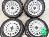 ヨコハマ ブルーアースVan RY55 155/80R14 88/86N LT /トヨタ純正 AL 5.0J+ 100-4穴 4本
