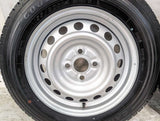 グッドイヤー カーゴプロ 155/80R14 88/86N LT /トヨタ純正 AL 5.0J+ 100-4穴 4本