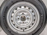 ブリヂストン V600 165/80R14 97/95N LT /日産純正  5.0J+ 114.3-4穴 4本