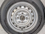 ブリヂストン V600 165/80R14 97/95N LT /日産純正  5.0J+ 114.3-4穴 4本