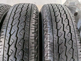 ブリヂストン V600 165/80R14 97/95N LT /日産純正  5.0J+ 114.3-4穴 4本