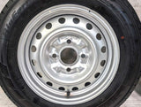 ヨコハマ ブルーアースVan RY55 165/80R14 91/90N LT /日産純正  4.0J+ 114.3-4穴 4本