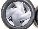 ブリヂストン エコピア EP150 155/65R14  /日産純正  4.5J+ 100-4穴 4本