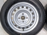 ブリヂストン V600 155/80R14 88/86N LT /トヨタ純正 AL 5.0J+ 100-4穴 4本