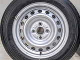 ブリヂストン V600 155/80R14 88/86N LT /トヨタ純正 AL 5.0J+39 100-4穴 4本