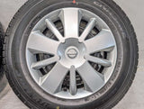 ダンロップ エナセーブ VAN01 165/80R14 97/95N LT /日産純正  5.0J+ 114.3-4穴 4本